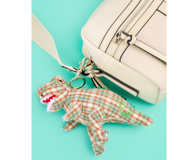 Tartan T Rex Bag Charm lifestyle website